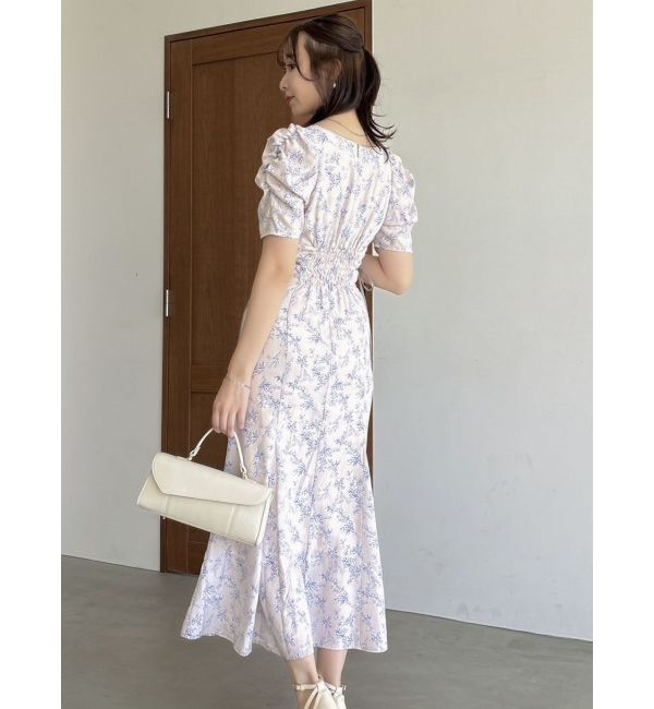 dazzlin「ウエストカットアウトパイピングワンピース」|ワンピース|