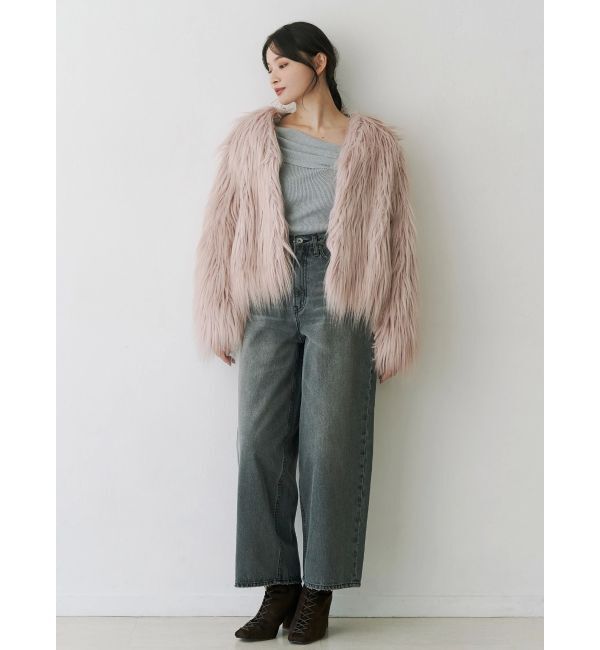 MERCURYDUO「カーヴィシルエットパンツ」|その他|