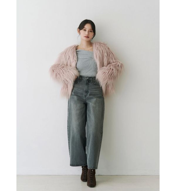 MERCURYDUO「カーヴィシルエットパンツ」|その他|