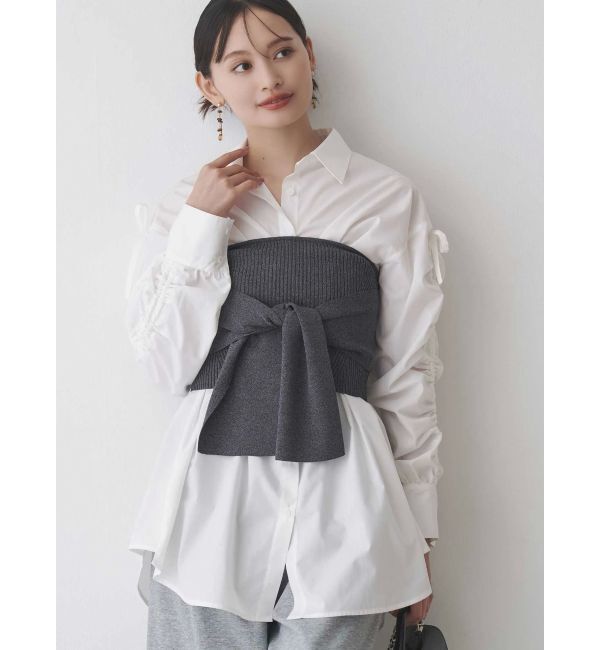 MERCURYDUO「ニットベアビスチェ」|ニット・セーター|