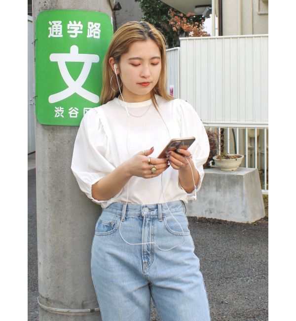 Ungrid「【WEB限定】パフスリーブブラウス」|シャツ・ブラウス|