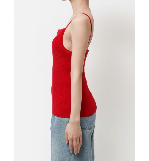 Ungrid「スクエアネックニットキャミ」|キャミソール|