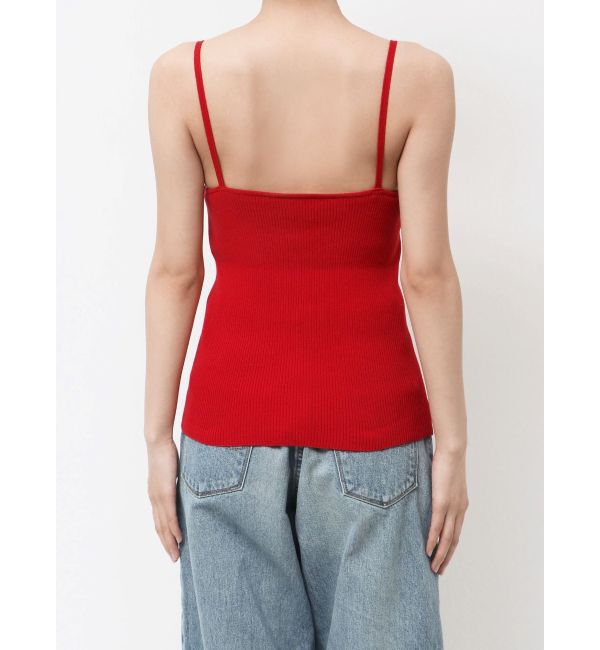 Ungrid「スクエアネックニットキャミ」|キャミソール|