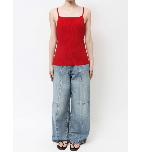 Ungrid「スクエアネックニットキャミ」|キャミソール|