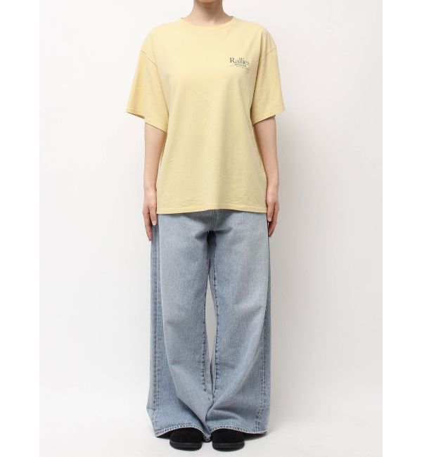 Ungrid「RalliesロゴプリントTee」|Tシャツ・カットソー|