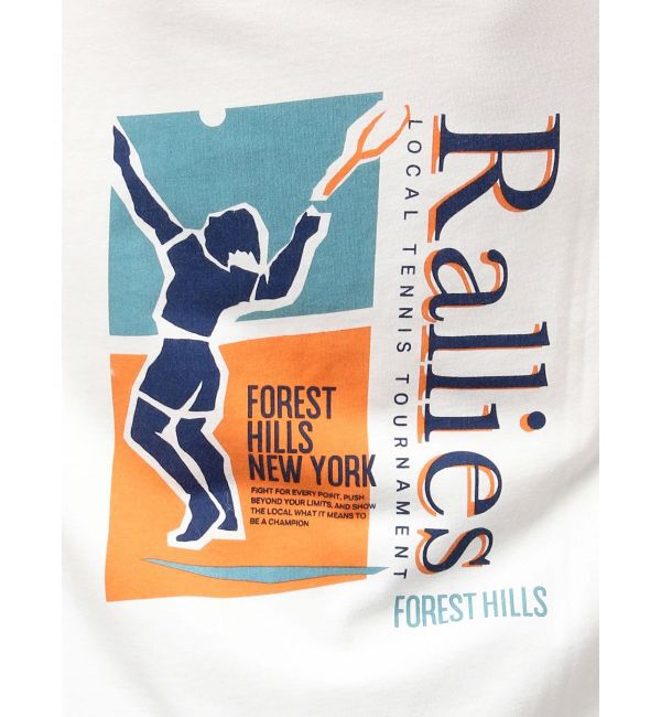 Ungrid「RalliesロゴプリントTee」|Tシャツ・カットソー|