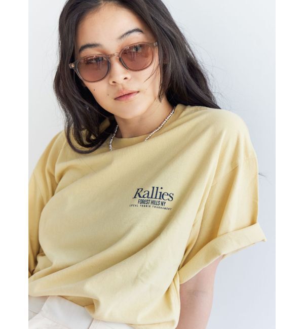 Ungrid「RalliesロゴプリントTee」|Tシャツ・カットソー|