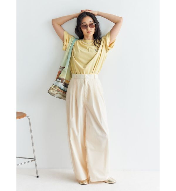 Ungrid「RalliesロゴプリントTee」|Tシャツ・カットソー|