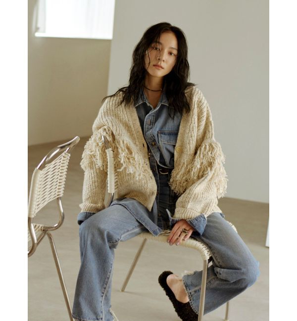 Ungrid「デニムルーズシャツ」|シャツ・ブラウス|