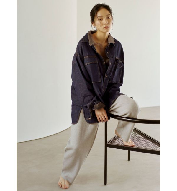 Ungrid「デニムルーズシャツ」|シャツ・ブラウス|