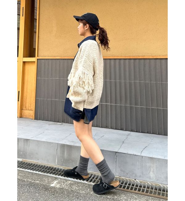 Ungrid「デニムルーズシャツ」|シャツ・ブラウス|