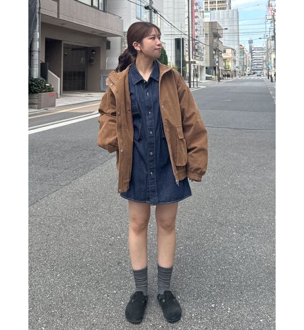 Ungrid「デニムルーズシャツ」|シャツ・ブラウス|