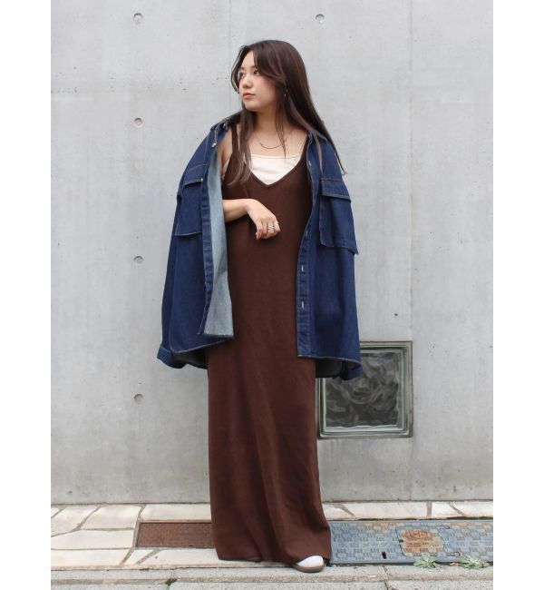 Ungrid「デニムルーズシャツ」|シャツ・ブラウス|