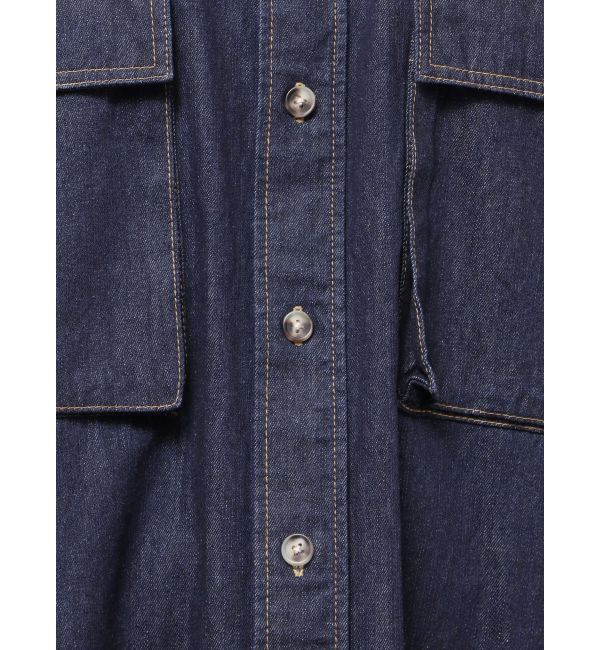 Ungrid「デニムルーズシャツ」|シャツ・ブラウス|