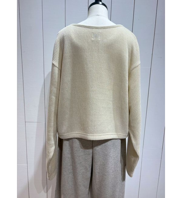 Ungrid「モールダブルフェイスロングスリーブTee」|Tシャツ・カットソー|