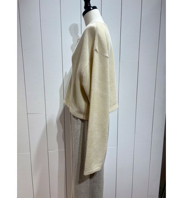 Ungrid「モールダブルフェイスロングスリーブTee」|Tシャツ・カットソー|