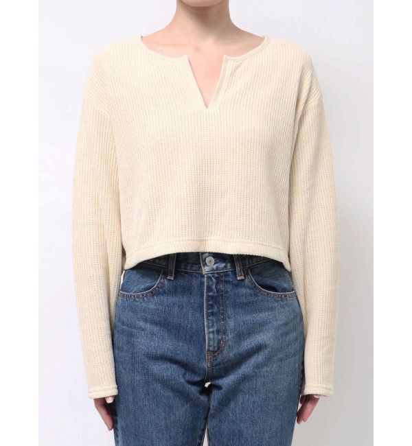 Ungrid「モールダブルフェイスロングスリーブTee」|Tシャツ・カットソー|