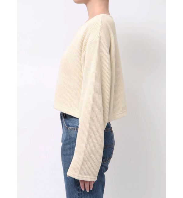 Ungrid「モールダブルフェイスロングスリーブTee」|Tシャツ・カットソー|