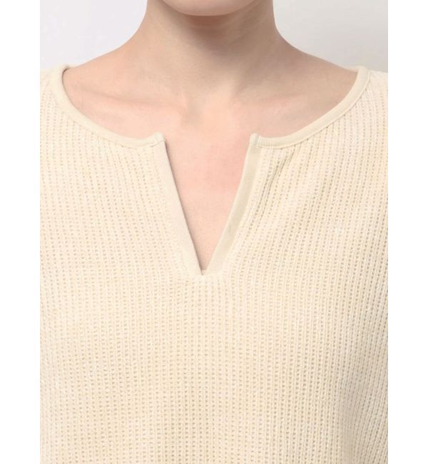 Ungrid「モールダブルフェイスロングスリーブTee」|Tシャツ・カットソー|