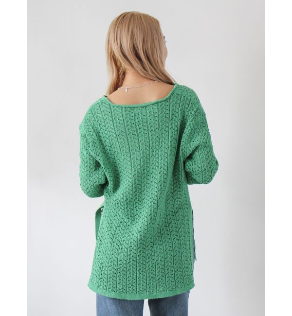 Ungrid「透かし編みルーズニット」|ニット・セーター|