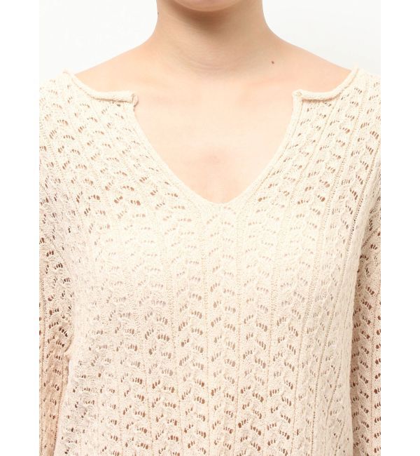 Ungrid「透かし編みルーズニット」|ニット・セーター|