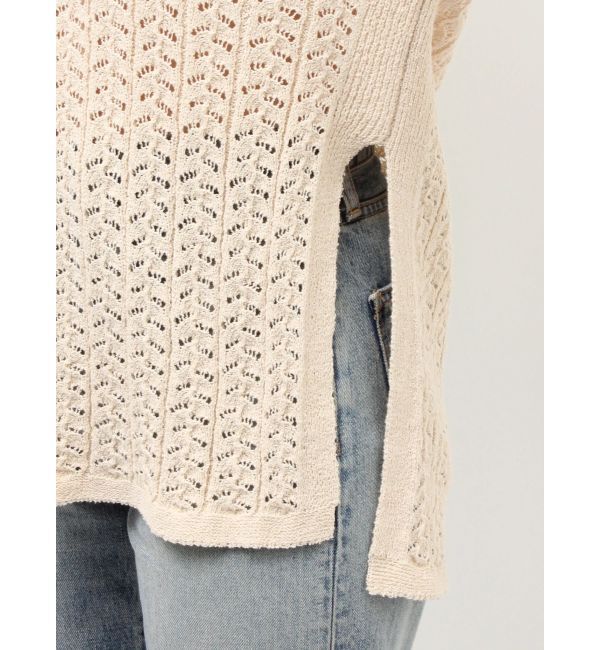Ungrid「透かし編みルーズニット」|ニット・セーター|
