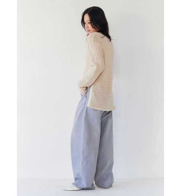 Ungrid「透かし編みルーズニット」|ニット・セーター|