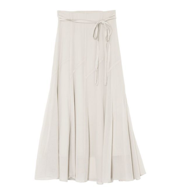 LAGUNAMOON「コットンシフォンフレアスカート」|スカート|