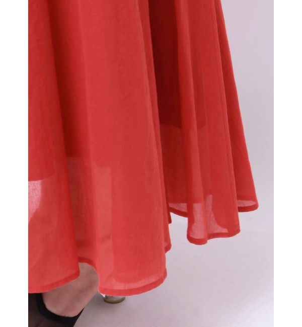 LAGUNAMOON「コットンシフォンフレアスカート」|スカート|