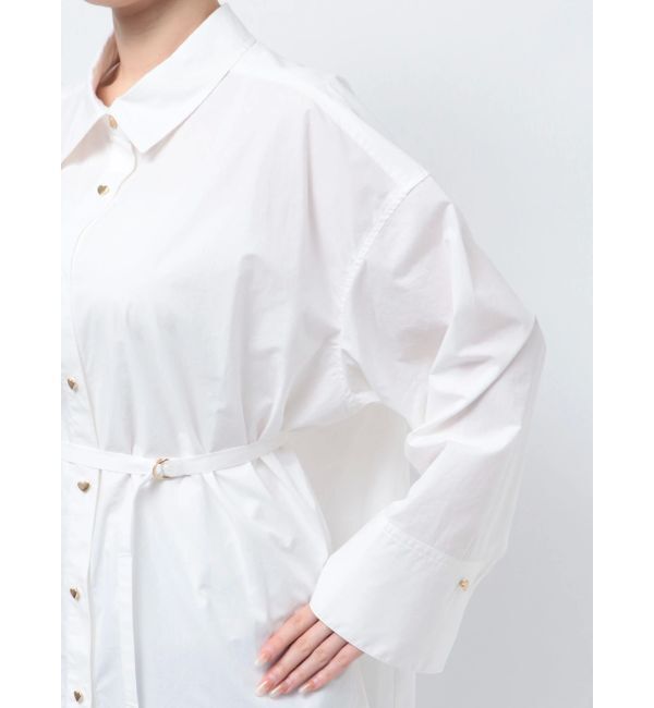 LAGUNAMOON「ワイドスリーブハートボタンシャツ」|シャツ・ブラウス|