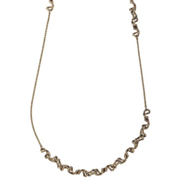 LAGUNAMOON「ツイストチェーンロングネックレス」|ネックレス|