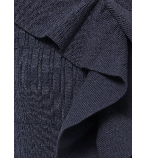 LAGUNAMOON「ラッフルフリルニットプルオーバー」|ニット・セーター|