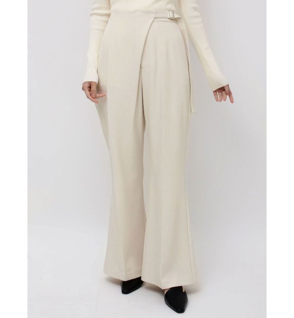 LAGUNAMOON「ウエストアシンメトリーセミフレアパンツ」|その他|