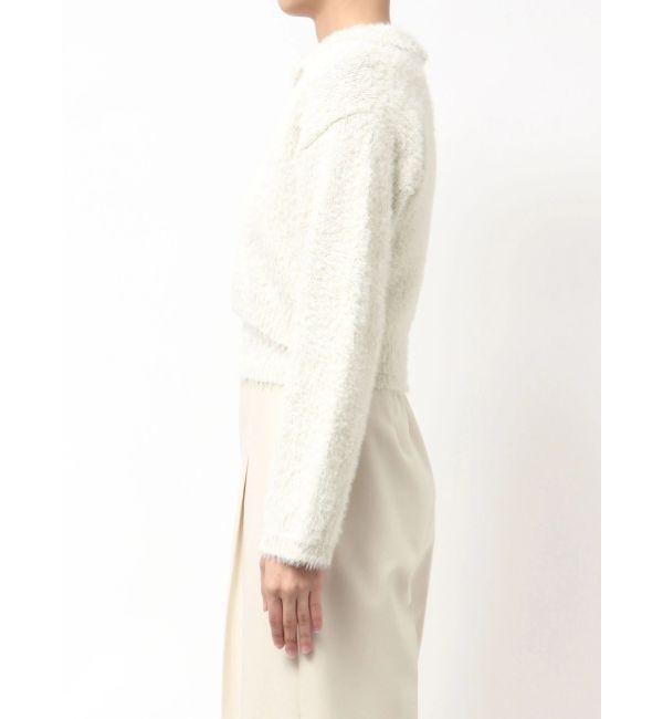 LAGUNAMOON「ヘアリーラメアンサンブル」|カーディガン|