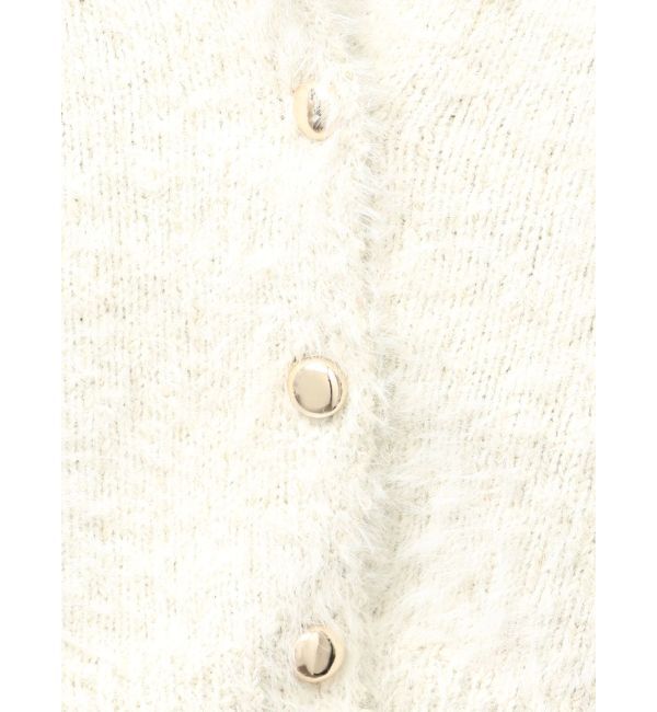 LAGUNAMOON「ヘアリーラメアンサンブル」|カーディガン|