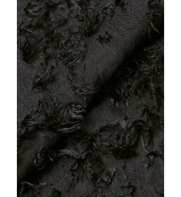 LAGUNAMOON「カットジャガードドレープブラウス」|シャツ・ブラウス|