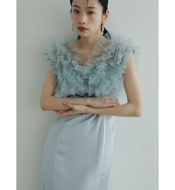 LAGUNAMOON「LADYノースリーブボレロキャミワンピース」|ワンピース|