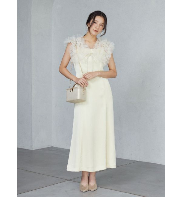 LAGUNAMOON「LADYノースリーブボレロキャミワンピース」|ワンピース|