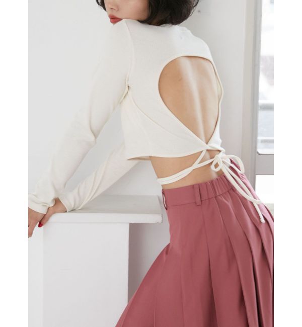 jouetie「バックオープントップス」|Tシャツ・カットソー|