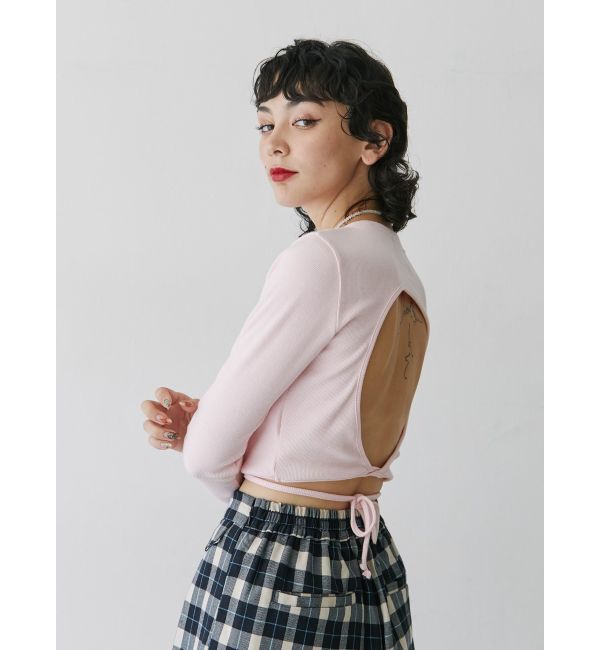 jouetie「バックオープントップス」|Tシャツ・カットソー|
