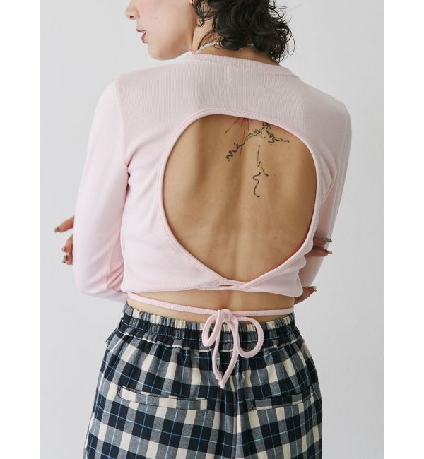 jouetie「バックオープントップス」|Tシャツ・カットソー|