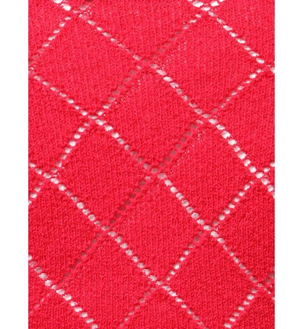 jouetie「2wayレースアップクロップドニット」|ニット・セーター|