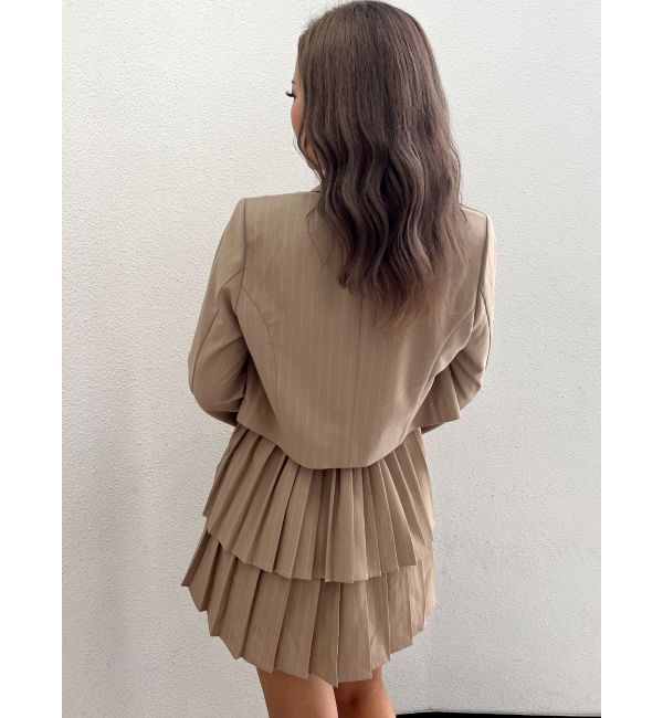 GYDA「ティアードプリーツワンピース」|ワンピース|