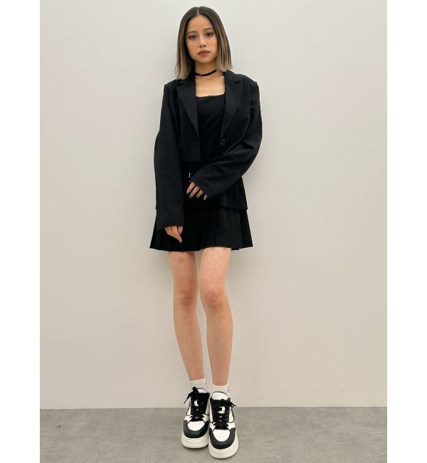 GYDA「ティアードプリーツワンピース」|ワンピース|