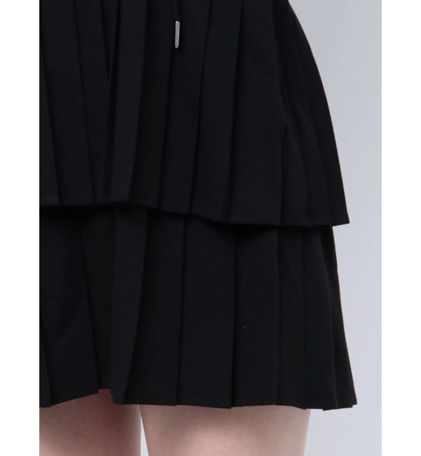 GYDA「ティアードプリーツワンピース」|ワンピース|