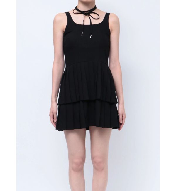 GYDA「ティアードプリーツワンピース」|ワンピース|