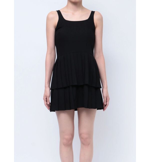 GYDA「ティアードプリーツワンピース」|ワンピース|