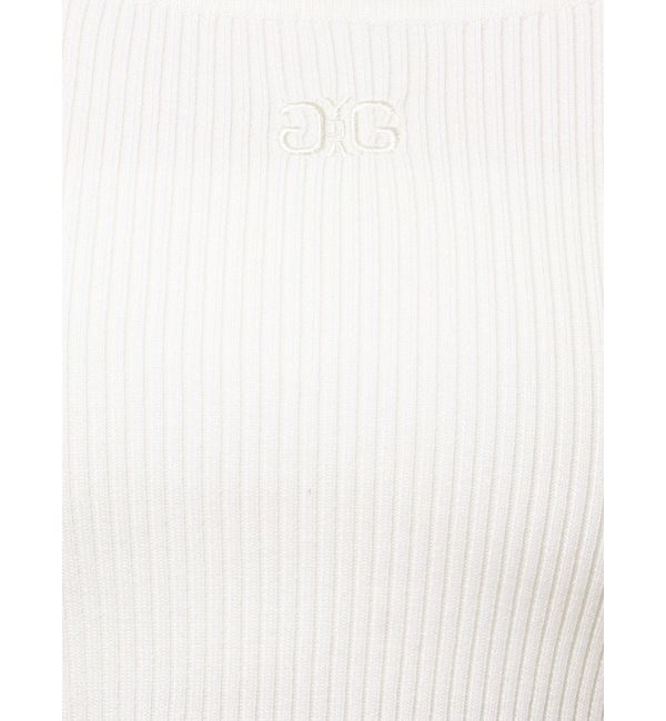 GYDA「SymmetryGYDA ハーフスリーブニットトップス」|ニット・セーター|