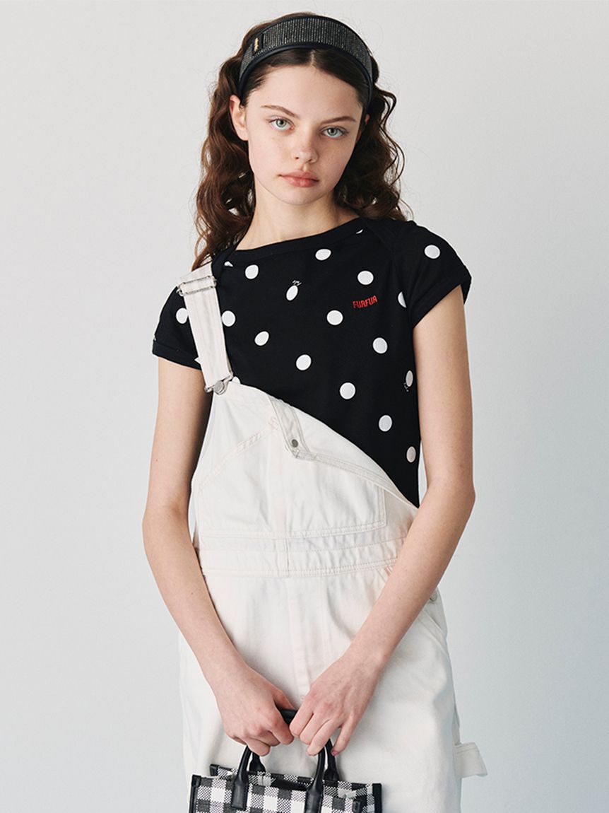 FURFUR「ラフィアライクレザートリミングカチューシャ」|ヘアバンド|