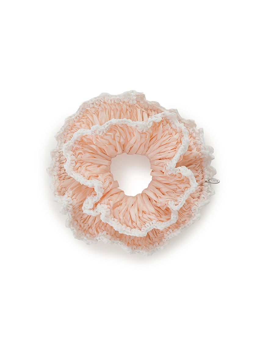 FURFUR「ラフィアライククロシェシュシュ」|ヘアバンド|